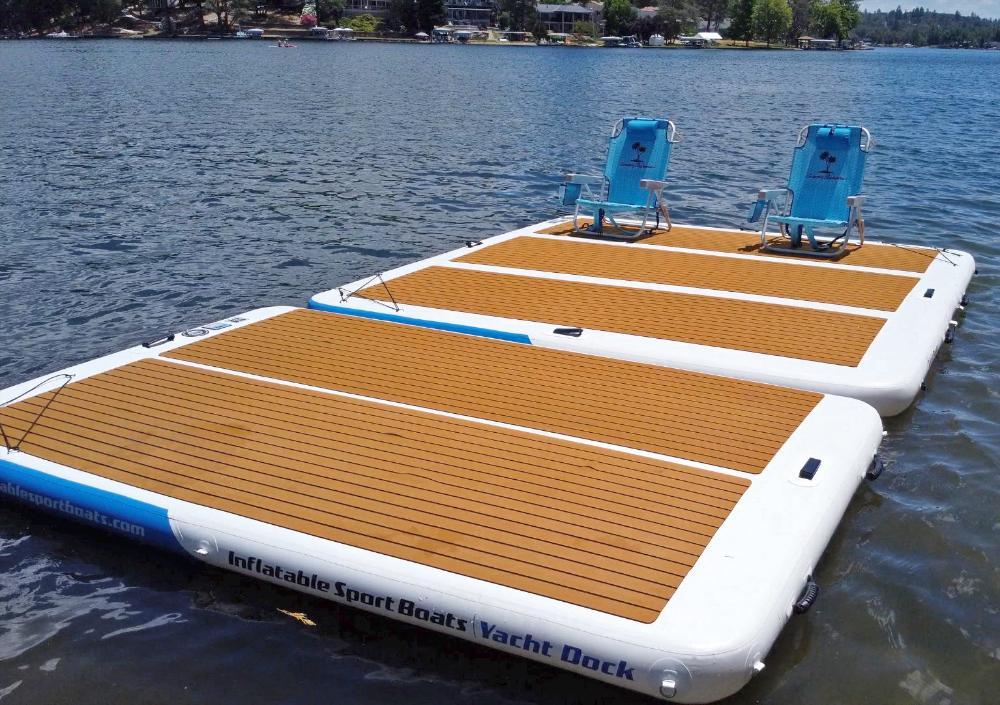 Надувная платформа для активного отдыха на воде